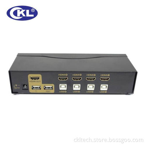 High Quality 4 Port HDMI Kvm Switch